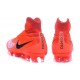 Scarpe da Calcio Nuovo Nike Magista Obra II FG Rosso Nero