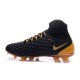 Scarpe da Calcio Nuovo Nike Magista Obra II FG Nero Oro