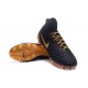 Scarpe da Calcio Nuovo Nike Magista Obra II FG Nero Oro