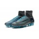 Nike Scarpa da Calcio Mercurial Superfly V FG ACC Uomo Grigio Nero Blu