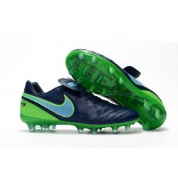Scarpe da Calcio Nike Tiempo Legend Vi FG Nero Verde