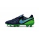 Scarpe da Calcio Nike Tiempo Legend Vi FG Nero Verde