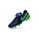 Scarpe da Calcio Nike Tiempo Legend Vi FG Nero Verde