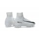 Nike Scarpa da Calcio Mercurial Superfly V FG ACC Uomo Bianco Nero