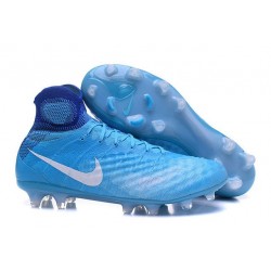 Nike Magista Obra 2 FG Scarpa da Calcio Uomo Blu Bianco