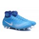 Nike Magista Obra 2 FG Scarpa da Calcio Uomo Blu Bianco