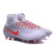 Nike Magista Obra 2 FG Scarpa da Calcio Uomo Bianco Arancio