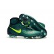 Nike Magista Obra 2 FG Scarpa da Calcio Uomo Verde Giallo