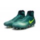 Nike Magista Obra 2 FG Scarpa da Calcio Uomo Verde Giallo
