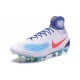 Nike Magista Obra 2 FG Scarpa da Calcio Uomo Bianco Blu Rosso