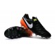 Nike Tiempo Legend 6 FG Scarpa da Calcio Uomo Nero Arancio Bianco