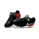 Nike Tiempo Legend 6 FG Scarpa da Calcio Uomo Nero Arancio Bianco