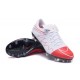 Rooney Nuovo 2016 Calcio Scarpe Nike Hypervenom Phinish FG Bianco Rosso