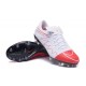 Rooney Nuovo 2016 Calcio Scarpe Nike Hypervenom Phinish FG Bianco Rosso