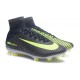 Nike Scarpa da Calcio Mercurial Superfly V FG ACC Ronaldo CR7 Nero Verde