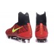 Scarpa da Calcio per Terreni duri Nike Magista Obra II FG Rosso Nero Giallo