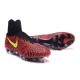 Scarpa da Calcio per Terreni duri Nike Magista Obra II FG Rosso Nero Giallo