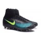 Scarpa da Calcio per Terreni duri Nike Magista Obra II FG Nero Blu