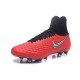 Scarpa da Calcio per Terreni duri Nike Magista Obra II FG Rosso Bianco