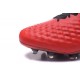 Scarpa da Calcio per Terreni duri Nike Magista Obra II FG Rosso Bianco