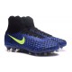 Scarpa da Calcio per Terreni duri Nike Magista Obra II FG Blu Giallo