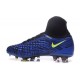 Scarpa da Calcio per Terreni duri Nike Magista Obra II FG Blu Giallo