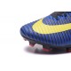 Nike Fútbol Club Barcelona Scarpa da Calcio Mercurial Superfly V FG ACC Uomo Blu Rosso