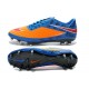 Nike Hypervenom Phantom FG ACC Uomo Scarpe da Calcetto Rifrangenti Arancio Rosso Blu