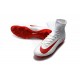 Nike Scarpa da Calcio Mercurial Superfly V FG ACC Uomo Bianco Rosso