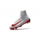 Nike Scarpa da Calcio Mercurial Superfly V FG ACC Uomo Bianco Rosso