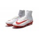 Nike Scarpa da Calcio Mercurial Superfly V FG ACC Uomo Bianco Rosso