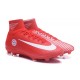 Nike Scarpa da Calcio Mercurial Superfly V FG ACC FC Bayern Münche Rosso