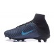 Nuovo Nike Mercurial Superfly 5 FG Scarpe da Calcio Manchester City FC Blu Nero