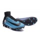 Nuovo Nike Mercurial Superfly 5 FG Scarpe da Calcio Manchester City FC Blu Nero