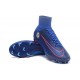 Nuovo Nike Mercurial Superfly 5 FG Scarpe da Calcio Chelsea FC Blu