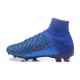 Nuovo Nike Mercurial Superfly 5 FG Scarpe da Calcio Chelsea FC Blu