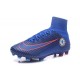 Nuovo Nike Mercurial Superfly 5 FG Scarpe da Calcio Chelsea FC Blu