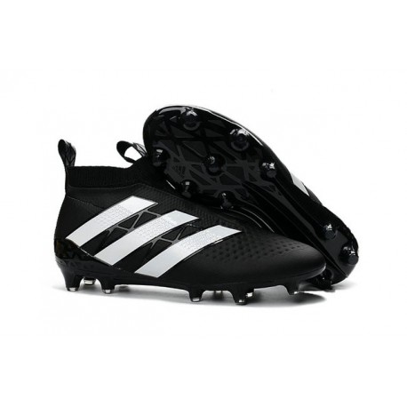 adidas Scarpe da Calcio Ace16+ Purecontrol FG/AG Nero Bianco