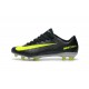 Nike Mercurial Vapor XI CR7 FG Scarpini da Calcio Nero Giallo