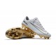 Nike Mercurial Vapor Vitórias XI FG Scarpini da Calcio Bianco Oro