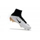 Nuovo Nike Mercurial Superfly 5 FG Scarpe da Calcio Bianco Oro Nero