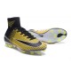 Nuovo Nike Mercurial Superfly 5 FG Scarpe da Calcio Nero Giallo Bianco