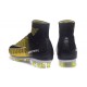 Nuovo Nike Mercurial Superfly 5 FG Scarpe da Calcio Nero Giallo Bianco