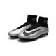 Nuovo Nike Mercurial Superfly 5 FG Scarpe da Calcio Metallico Nero