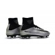 Nuovo Nike Mercurial Superfly 5 FG Scarpe da Calcio Metallico Nero