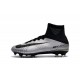 Nuovo Nike Mercurial Superfly 5 FG Scarpe da Calcio Metallico Nero