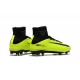 Nuovo Nike Mercurial Superfly 5 FG Scarpe da Calcio Giallo Nero