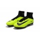 Nuovo Nike Mercurial Superfly 5 FG Scarpe da Calcio Giallo Nero