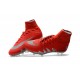 Nike HyperVenom Phantom II FG - scarpe da calcio terreni compatti - rosso metallico