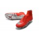 Nike HyperVenom Phantom II FG - scarpe da calcio terreni compatti - rosso metallico